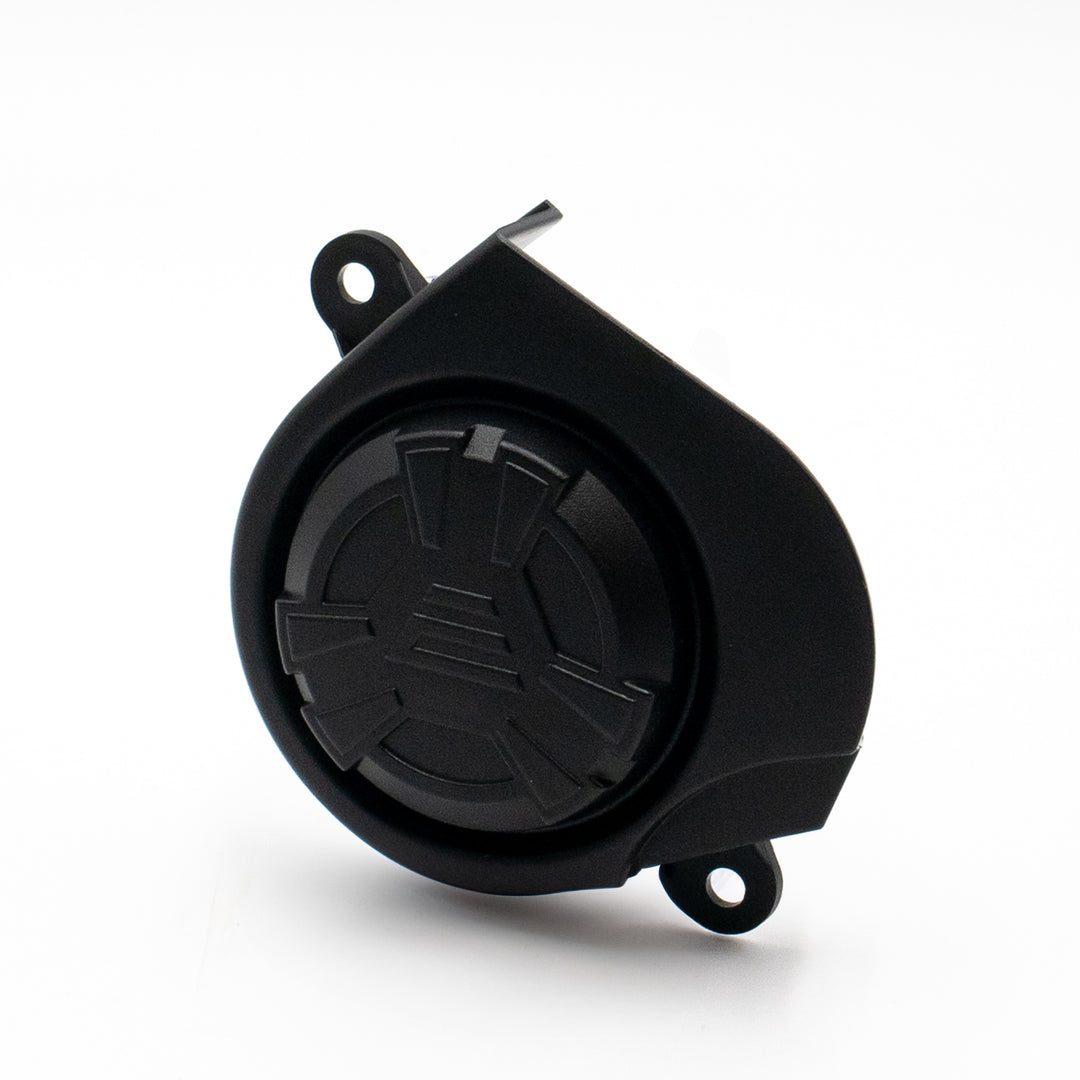 Drive sprocket cover / engine cover black original for E Ride Pro SS