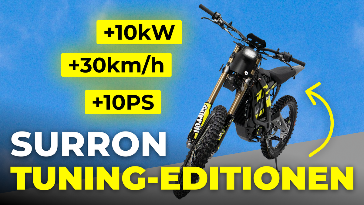 SURRON Tuning-Editionen von ELMOX® – Mehr als nur Serie