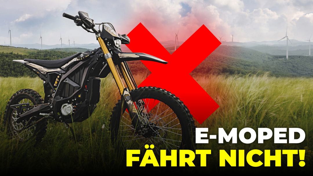 E-Moped hat Strom, aber kein Gas: So findest du den Fehler