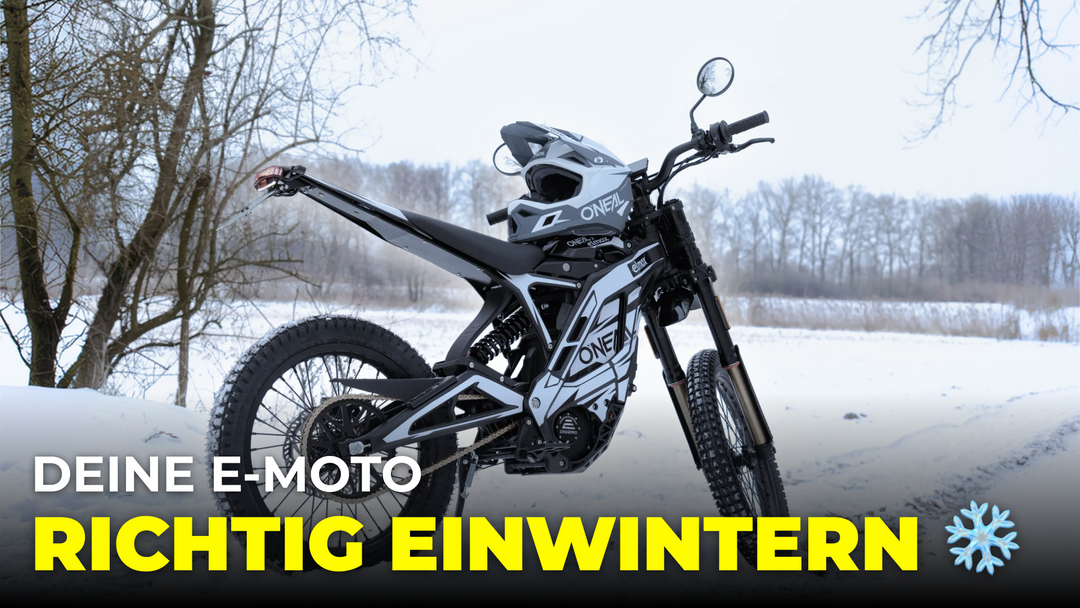 E-Moto einlagern: So kommt dein Bike sicher durch den Winter