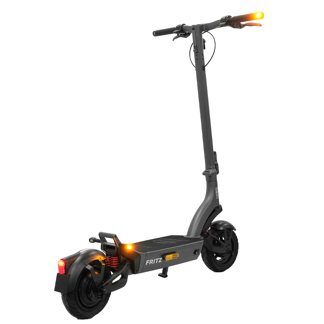 Trittbrett - E-Scooter - <BR> Der neue Fritz