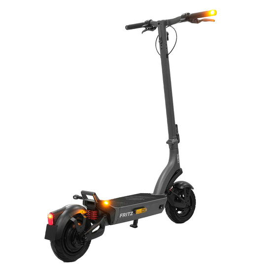 Trittbrett - E-Scooter - <BR> Der neue Fritz
