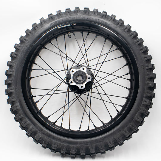 Komplettrad Hinterrad 16 Zoll mit Cheng Shin Crossreifen für Light Bee