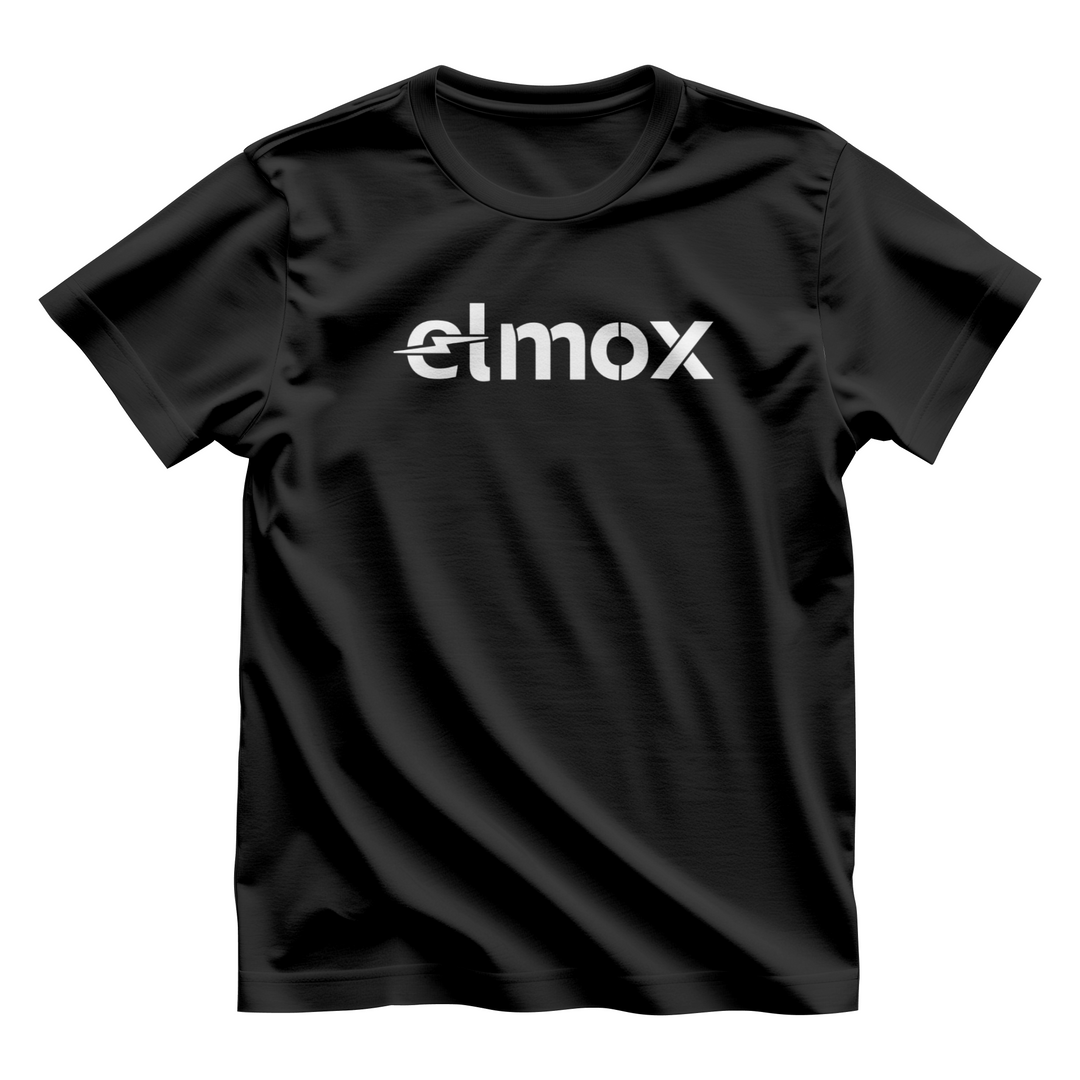 ELMOX Unisex T-Shirt schwarz versch. Größen