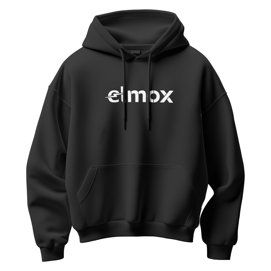 Unisex mikina We Love E černá, různé velikosti