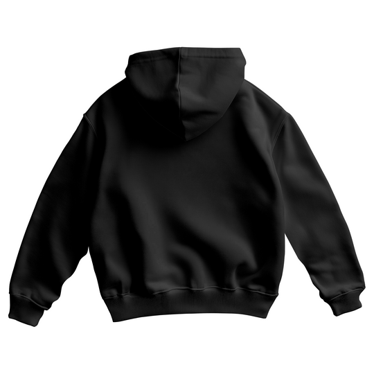Unisex mikina We Love E černá, různé velikosti