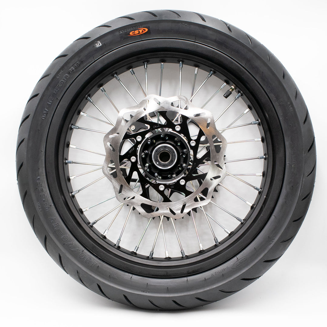 Supermoto 17 Zoll Komplettrad Set für Talaria Komodo
