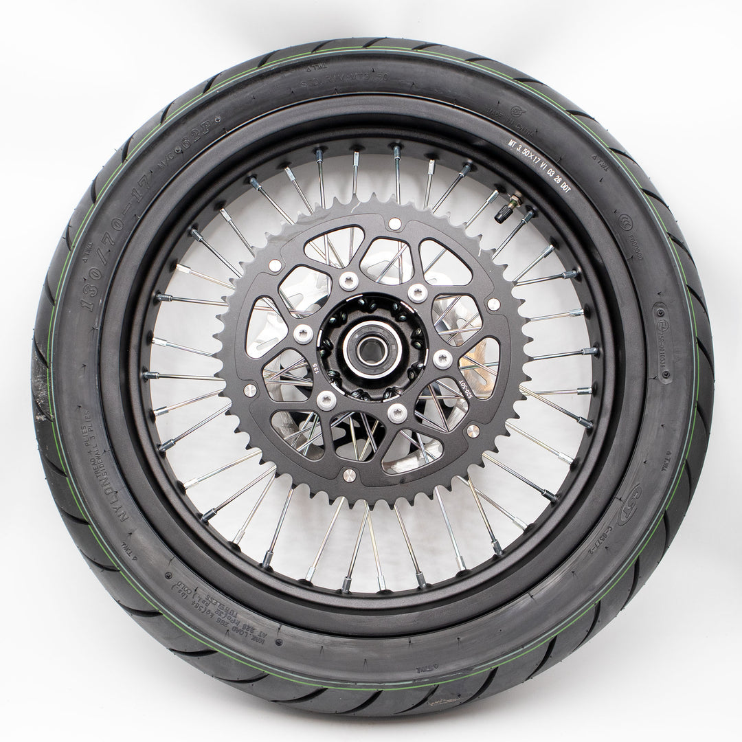 Supermoto 17 Zoll Komplettrad Set für Talaria Komodo
