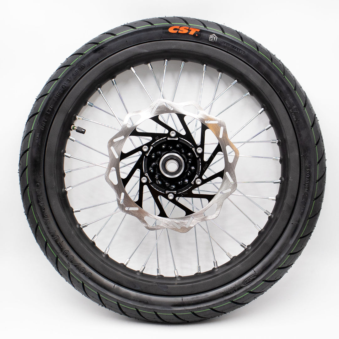 Supermoto 17 Zoll Komplettrad Set für Talaria Komodo