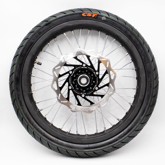 Supermoto 17 Zoll Komplettrad Set für Talaria Komodo