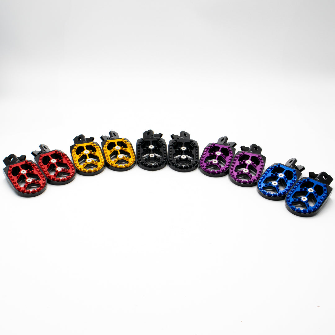 Racing footrests for Light Bee &amp; E Ride Pro SS