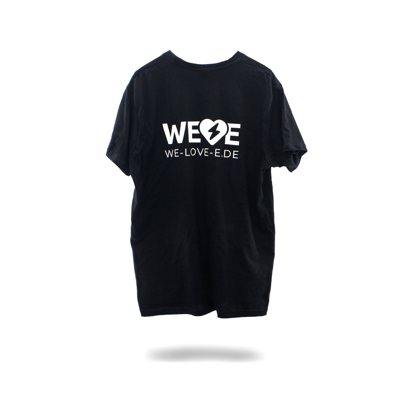 We Love E Unisex T-Shirt black various sizes