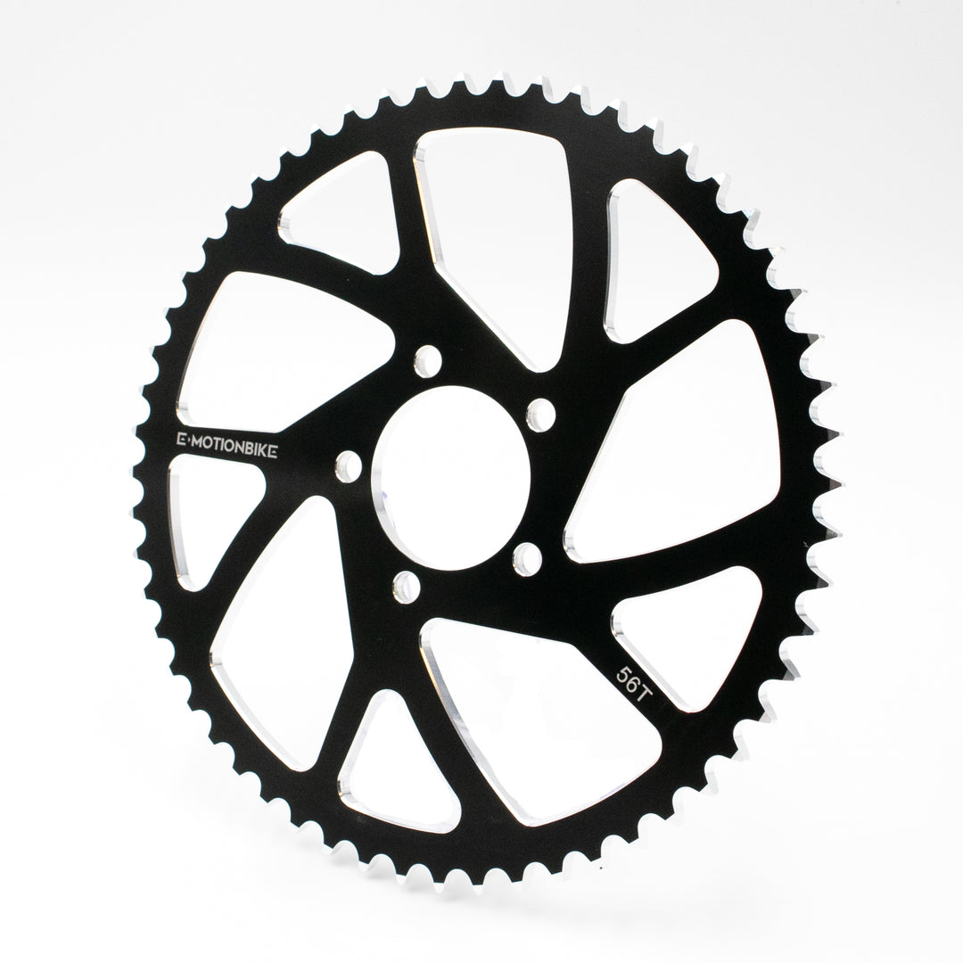 Jeu de plateaux 56er noir pour Light Bee &amp; E Ride Pro SS