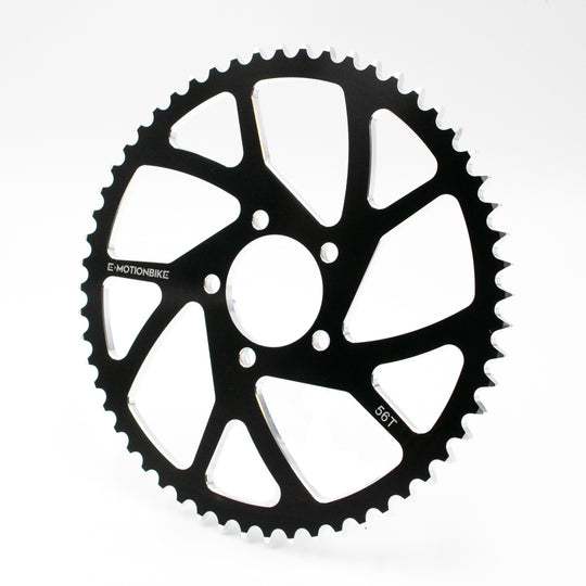 Jeu de plateaux 56er noir pour Light Bee &amp; E Ride Pro SS