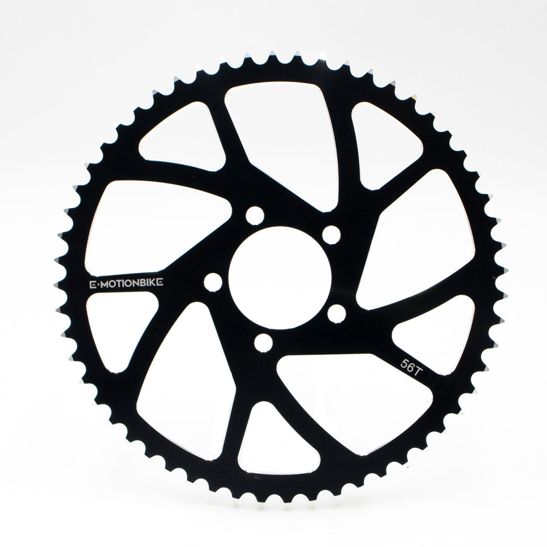 Jeu de plateaux 56er noir pour Light Bee &amp; E Ride Pro SS