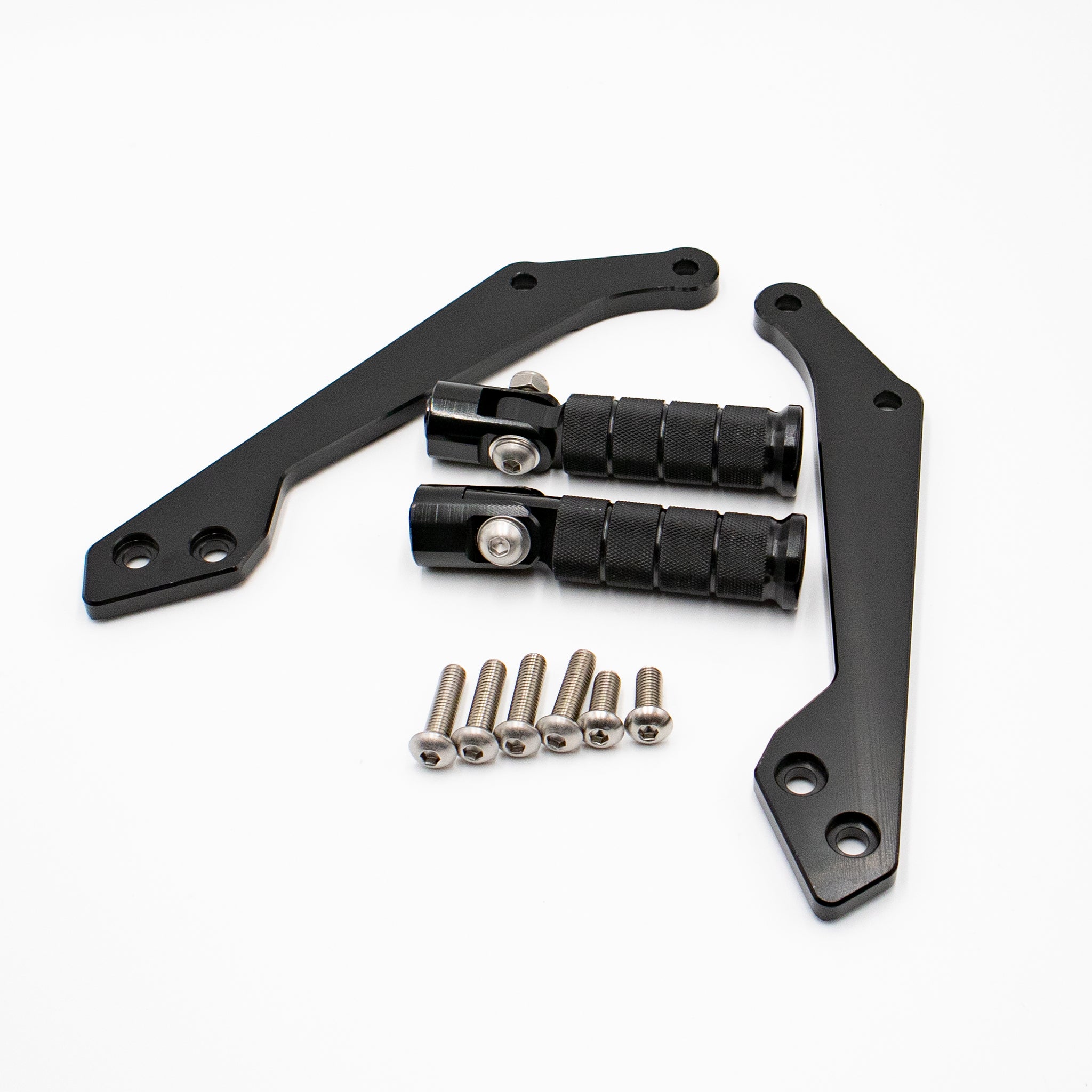 ATV Sozius Fußrasten Klappbar - Verstellbare Beifahrer-Fußstützen Aus 600D Oxford Stoff