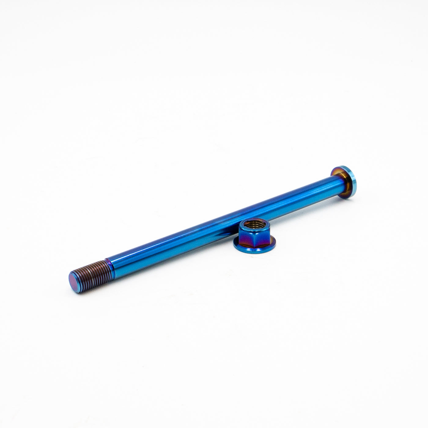 SURRON rear thru axle made of titanium (blue) for Light Bee