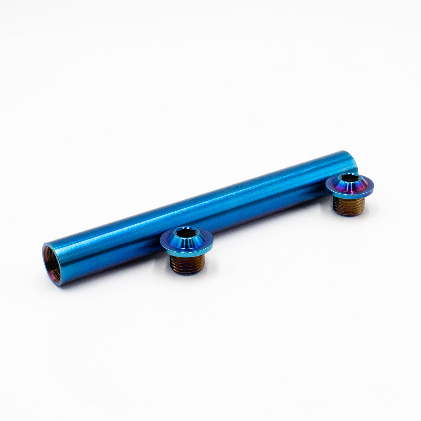 SURRON front thru axle made of titanium (blue) for Light Bee