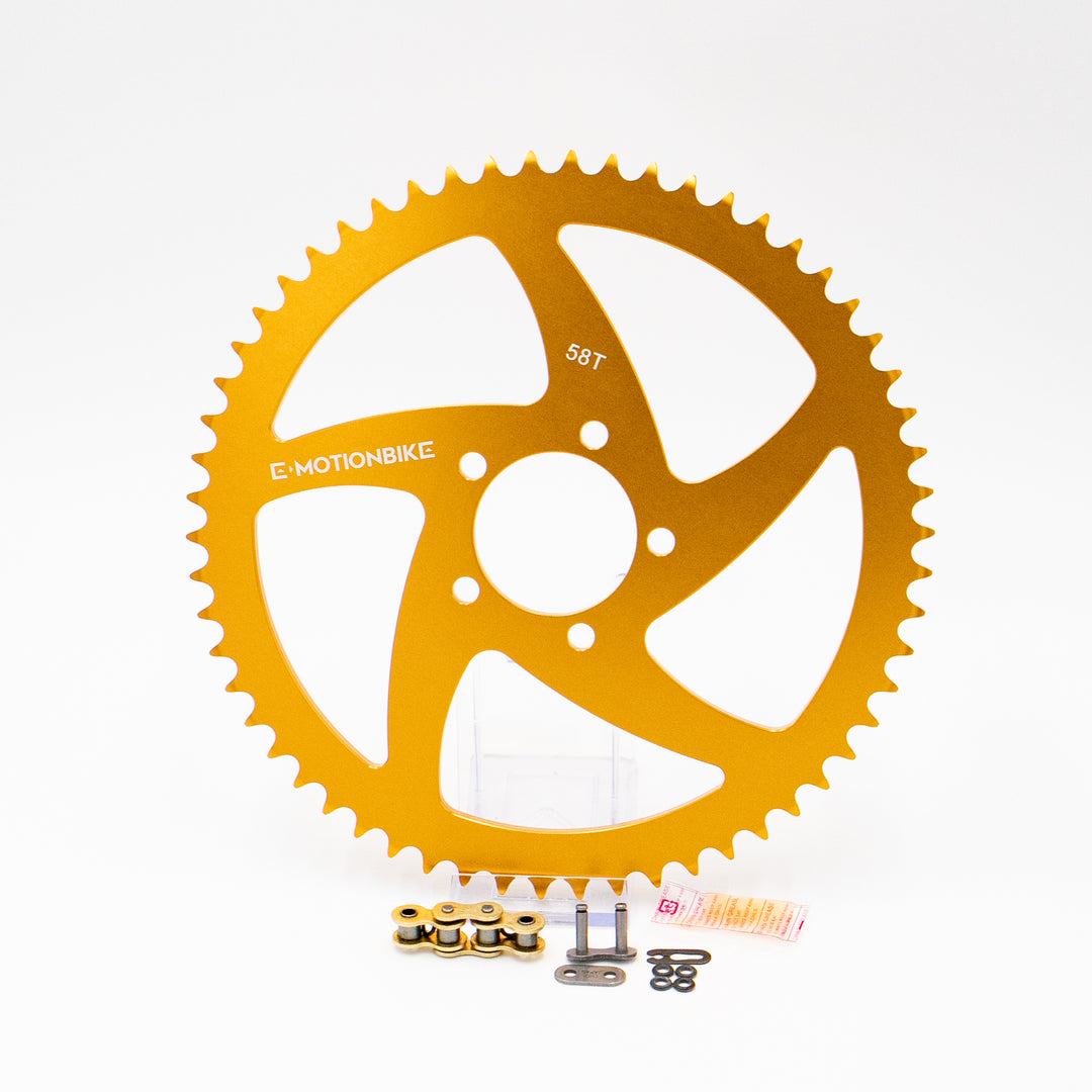 Jeu de plateaux 58er pour Light Bee &amp; E Ride Pro SS