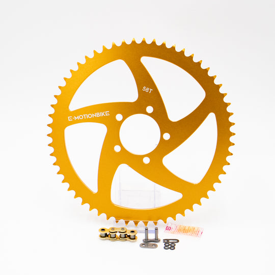 Jeu de plateaux 58er pour Light Bee &amp; E Ride Pro SS