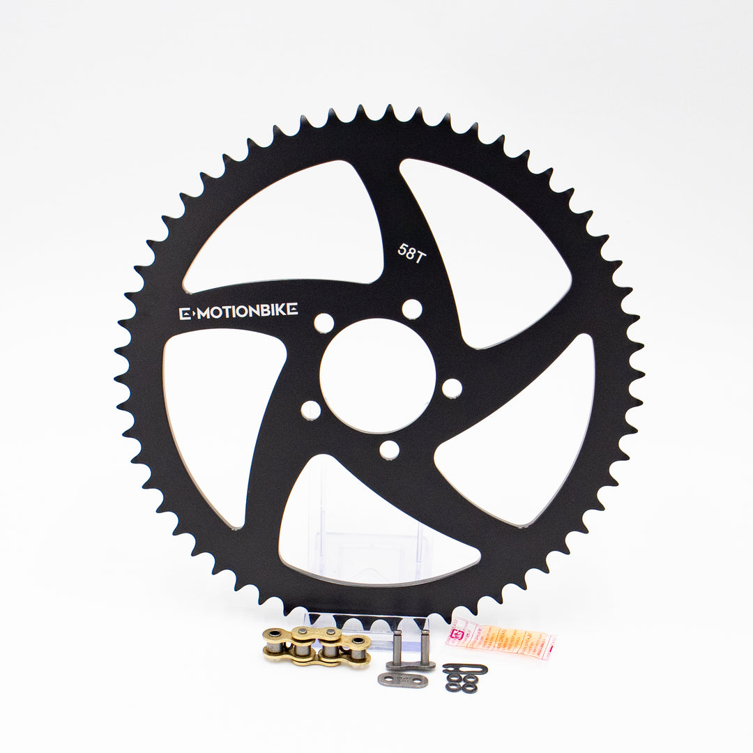 Jeu de plateaux 58er pour Light Bee &amp; E Ride Pro SS