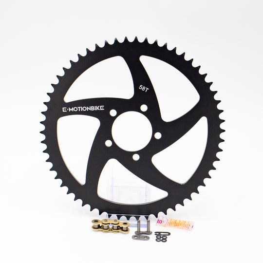 Jeu de plateaux 58er pour Light Bee &amp; E Ride Pro SS