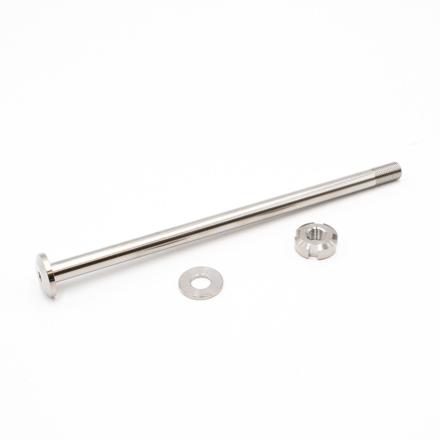 Titanium swingarm axle with axle nut for Light Bee &amp; E Ride Pro SS