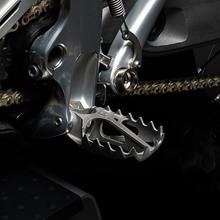 Fußrasten aus Titan (+200.00 €)